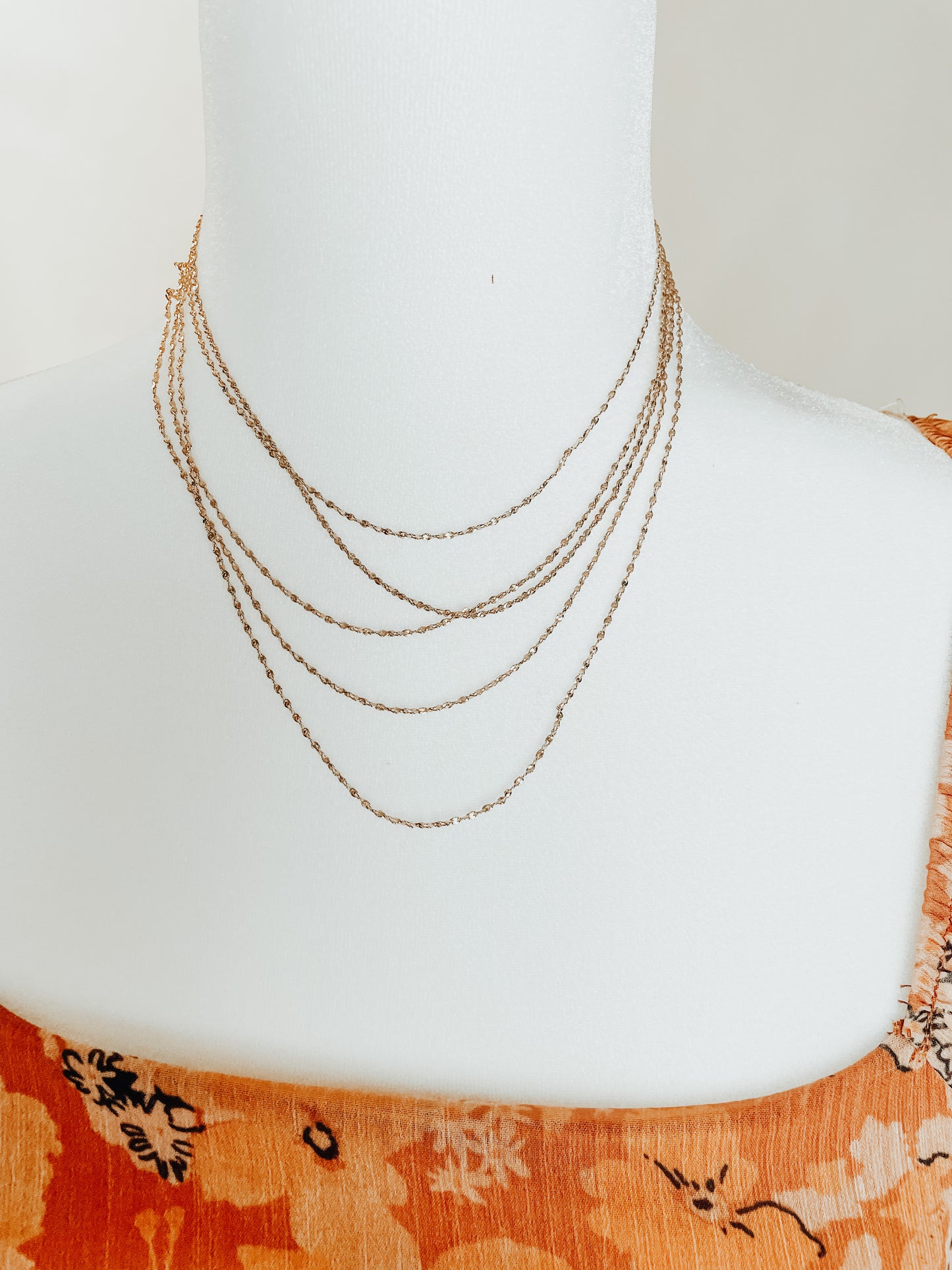 Layered Gold Necklace